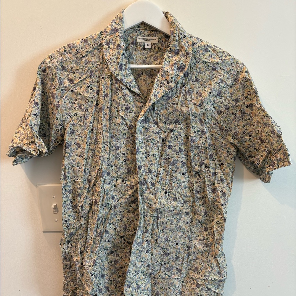 Floral Patterned Men's Shirt